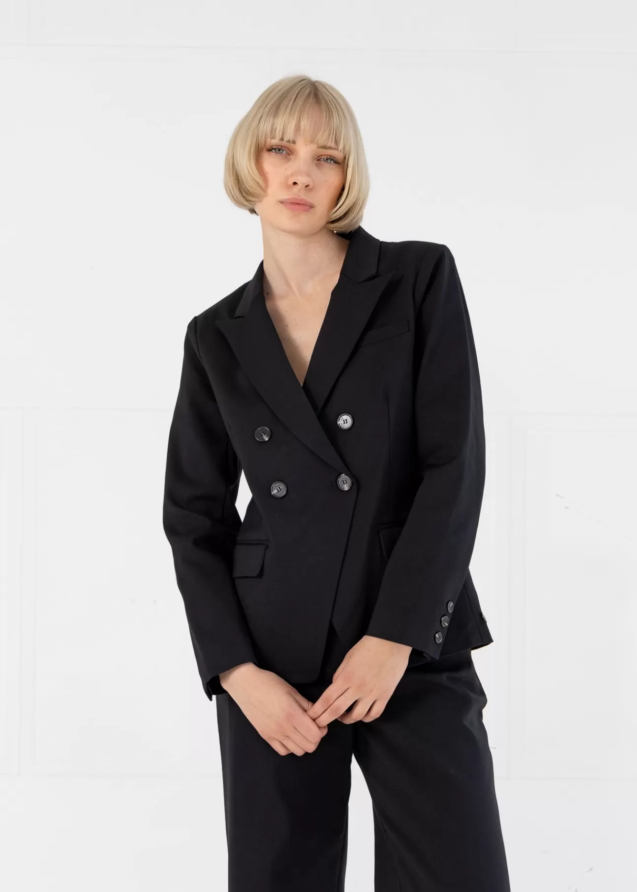 Dame Coster Copenhagen DOBBELTRADET BLAZER MED PRAKTISKE DETALJER