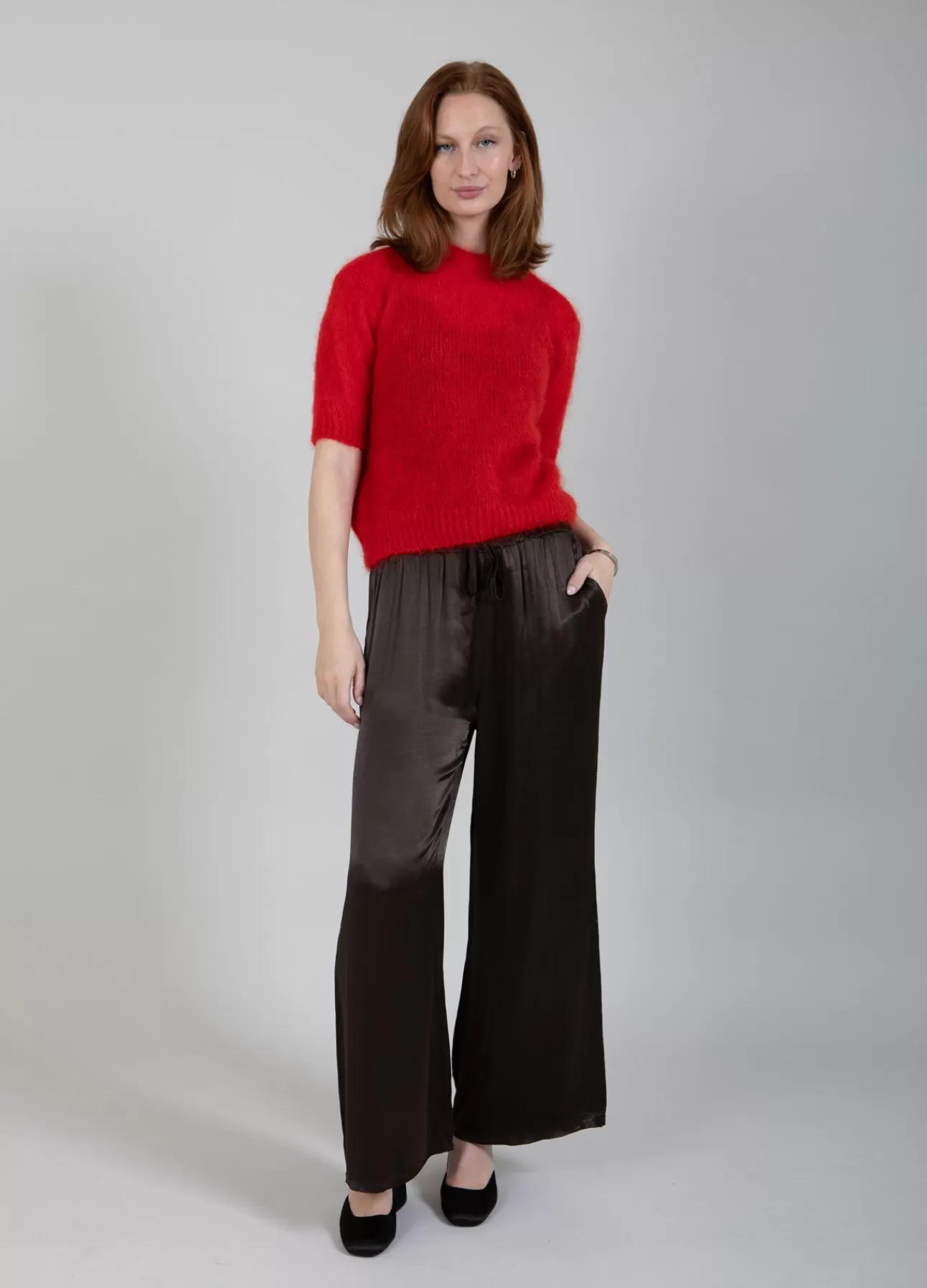 Dame Coster Copenhagen MOHAIR MED KORTE ÆRMER