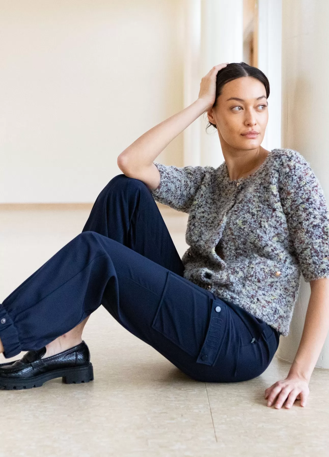 Dame Coster Copenhagen MULTIFARVET BOUCLÉ