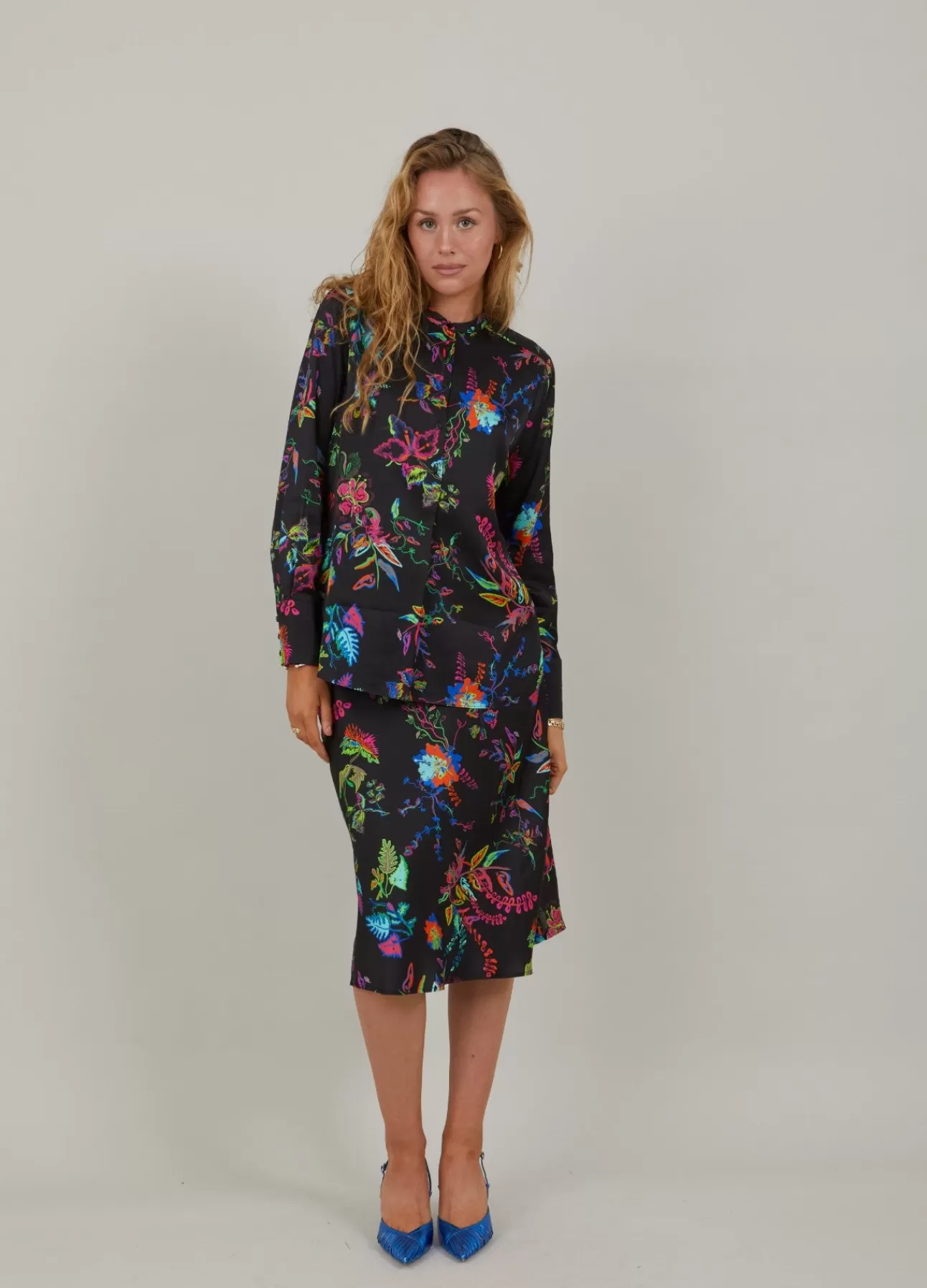 Dame Coster Copenhagen SKJORTE I GLOW PRINT
