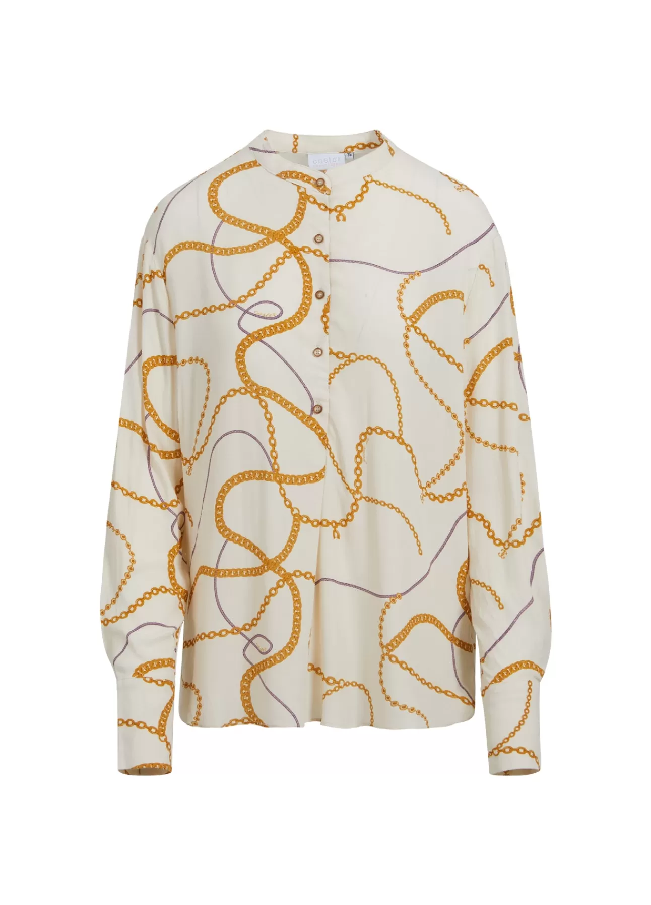 Dame Coster Copenhagen SKJORTE M. CHAIN PRINT